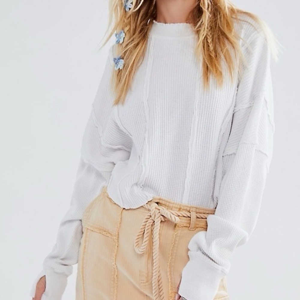 We the Free Izzy Thermal Tee, XS